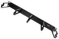 Leviton 49253-LPM Five-Ring Horizontal Patch Cord Organizer, 1RU, 4-inch D-Rings