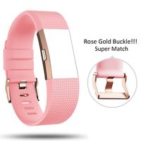 DB for Fitbit Charge 2 Bands, for Fitbit Charge 2 Rose Gold Buckle,Classic Sports Replacement Bands for Fitbit Charge 2