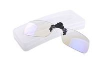 EYES PC Blue Light blocking Clip-ons. Reduce Digital Eyestrain. UV and Blue Light blocking eyewear for office, gaming, all users of LED digital devices. Style 790 +0 Power