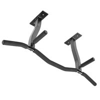 Ultimate Body Press Ceiling Mounted Pull Up Bar with Patented Reversible Risers for 16 and 24 Inch Joists
