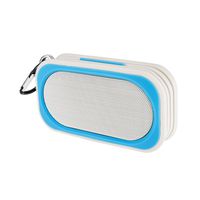 Proxelle Portable Wireless Speaker IP67 Waterproof Stereo Outdoor Speakers with Built-in Mic Bass Wilreless Mini Speaker for Travel Beach Shower for iPhone Android Cellphones Surgemini (Blue)