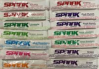 Advocare Spark (10 Flavors) Variety Pack 14 Sticks Pouches, Grape, Watermelon, Pink Lemonade, Fruit Punch, Cherry, Mango Strawberry, Mandarin Orange, Green Apple, Limeade & 5 Blueberry