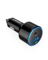 USB C Car Charger, Anker 49.5W PowerDrive Speed+ 2 Car Adapter with One 30W PD Port for MacBook Pro/Air 2018, iPad Pro, iPhone XS/Max/XR/X/8, S10/S9, and One 19.5W Fast Charge Port for S8 and More