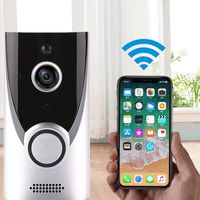 dozenla Home WiFi Smart Wireless Security Doorbell Visual Intercom Recording Video Kits