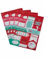 Spritz Whimsy Gift Tags 52 Count - Self Stick