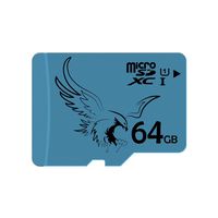 BRAVEEAGLE microSD 64GB High Speed Micro SD Memory Card for Wyze Cam/GoPro//Dash Cam (2 Pieces x 64GB U1)