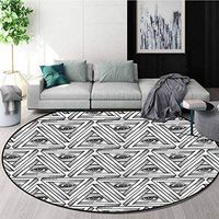 RUGSMAT Eye Area Rugs Ring 3D Non-Slip Rug,All Seeing Eye Pyramidal Perfect for Any Room, Floor Carpet Diameter-39