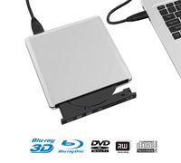 External Blu Ray Drive for Laptop, Ultrathin USB3.0 Portable Blu-Ray 3D Writer Burner Player for Mac os, Windows 7/8/10