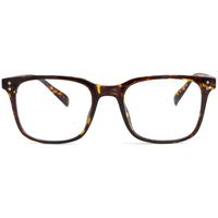 Blue Light Blocking Glasses for Women Men Square TR90 Frame Computer Game Eyeglasses (Tortoise)