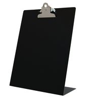 Saunders Free Standing Clipboard - Black - Letter Size (22524)
