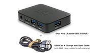 iDuo Hub 3.0 Four Ports USB 3.0 Hub Two Fast Charging Ports (BC 1.2) Android, Apple iOS Windows Mobile Devices