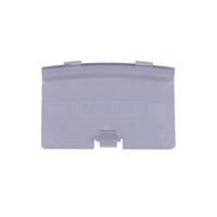 GBC Battery Door, eJiasu Plastic Repair Back Cover Parts Replacement Battery Door Cover for Nintendo GBC Gameboy Color System (Transparent Purple)