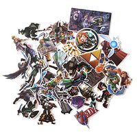44pcs The Legend of Zelda Stickers for Laptop Skateboard Motorcycle Home Decoration Styling Vinyl Decals Cool DIY