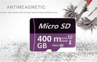 Micro SD Card 400GB Micro SD/HC Class 10 High Speed Memory Card for Phone,Tablet and PCs - with Adapter