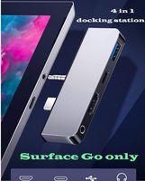 Surface Go Docking Station Surface go Docking Station with 4K HDMI, USB 3.0, USB-C and 3.5mm Audio Jack Multifunctional Customized Reliable & Flexible & Convenient & Practical Doricuff New Version ...