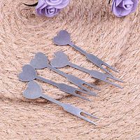 Forks - Stainless Steel Fruit K 5pcs Set Salad Tableware Cutlery El Restaurant Party - Diapers Polish Covers Bowl Ecos Melt Soap Stainless Kleenex Shower Toys Animal Pods Odor Hair Detergent Ha