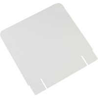Aviditi MDIS103H Floor Display Card Header Bin, 23-3/4" Length x 24-3/4" Width, Large, White (Bundle of 10)