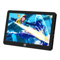 Portable Monitor,8.9 inch Ultra Slim Full HD 1920 1200 Display Gaming Monitor with HDMI Type-C USB, Built-in Dual Speakers External Monitors for Laptops, PS4, Xbox, Switch, Cellphone