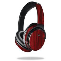 MightySkins Skin Compatible with Bose QuietComfort 35 Headphones - Cherry Grain | Protective, Durable, and Unique Vinyl Decal wrap Cover | Easy to Apply, Remove, and Change Styles | Made in The USA