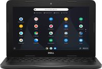 2019 Dell Chromebook 11 11.6" Laptop Computer, Intel Celeron N3060 up to 2.48GHz, 4GB RAM, 16GB eMMC Flash Memory, 802.11ac WiFi, Bluetooth, USB 3.0, HDMI, Black, Chrome OS