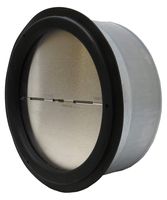 ALDES 5 Inch (5") Round Spring Loaded Backdraft Damper - Professional Grade