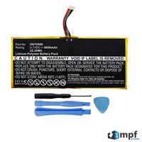 MPF Products 6000mAh AVPB002-A110-01, GB-S02-308594-0100 Battery Replacement Compatible with Barnes & Noble Nook HD+ Plus 9" BNTV600 Tablet with Installation Tools