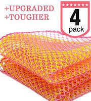 ODORLESS EssenMax Premium Dishwash Net Cloth for All Purpose Dish Washing | Tougher | No Mildew Sponges, Scrubbers, Wash Cloths, Rags | 100% Scratch-Free | Outlast Any Kitchen Scrubbing Products