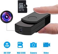 Spy Camera, Rechargeable Battery Powered USB Card Reader with Built-in 720P 30fps Hidden HD Camera and 32GB Micro SD Card for Video Recording