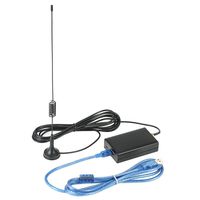 Receiver, KKmoon 100KHz-1.7GHz Full Band UV HF RTL-SDR USB Tuner Receiver/ R820T+RTL2832U AM CW FM DSB LSB
