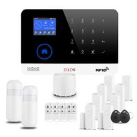 Burglar Alarm System 3G WiFi RFID DIY Wireless GSM for Home Security