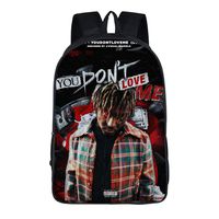 Fuguan Juice Wrld Backpacks, Unisex Shoulder Bags Knapsack Boys Girls Laptop Outdoor(H05)