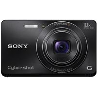 Sony Cyber-shot DSC-W690 16.1 MP Digital Camera with 10x Optical Zoom and 3.0-inch LCD (Black) (2012 Model)