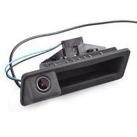 Tailgaters Black Tailgate Backup Reverse Handle with Camera for BMW X1 X3 X4 X5 F30 F31 F34 F07 F10 F11 F25 F26 E84,530I/536Li/335i/328i/335i/320i/330i/X1/520Li (A =110x40 mm)