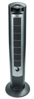 Lasko T42951 Wind Curve Portable Electric Oscillating Stand Up Tower Fan with Remote Control for Indoor, Bedroom and Home Office Use, 13x13x42.5, Silver