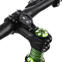 Lixada Adjustable Bike Stem Mount Holder for Garmin/for Bryton/for Cateye Computer
