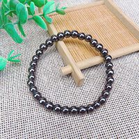 Teemint 1PC Magnetic Black Stone Extensible Bracelet Weight Loss Magnetic Therapy Bracelet Anklet Slimming Product Health Care