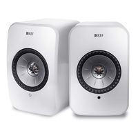 KEF LSX Wireless Music System (White, Pair)