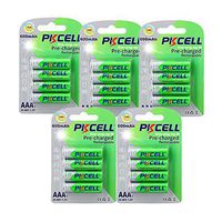 20 Pack 1.2V 600mah AAA Ni-MH Pre-Charged LSD Rechargeable Battery