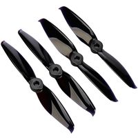 Gemfan 5152 - 2 Blade Propeller - Black PC (Set of 4) FPV Drone Racing