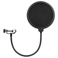 GOMILE Miccrophone Pop Filter Cover For Blue Yeti Mic Windscreen Metal Isolation Shield for Vocal Recording