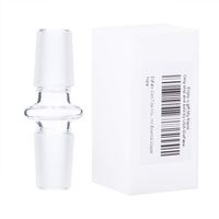 DoPake Glass Tube Adapter,18 mm Male to Male 18 mm Essential Adapter