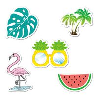 Big Sticker 5 Pcs for Laptop,Water Bottle,Phone,Hydro Flask, Aesthetic Stickers Decals for Phone Skateboard Motorcycle Bicycle Luggage Guitar
