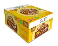 OLLY Protein Bar, 12g Plant Protein, Sweet Lemon, 1.6 oz Bars, Pack of 8, Packaging May Vary
