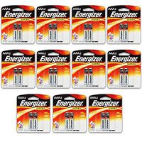 20 Count Energizer Max AAA Batteries - 10 Pack of 2 AAA2 Total of 20 Batteries, The Perfect Choice of Power for All AAA Battery Operated Devices