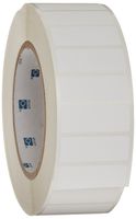 Brady THT-155-490-3 1.625" Width x 0.6" Height, B-490 Polyester, Matte Finish White Freezerbondz Thermal Transfer Printer Label (3000 per Roll)