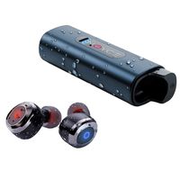 NOYCE NE-01 Wireless Earphones - Bluetooth 5.0, Auto Connect Pairing - IPX7 Rated Waterproof Earbuds for Jogging, Gym, Exercise - Noise Cancelling, HiFi Stereo Surround Sound - 600mAh Charging Case