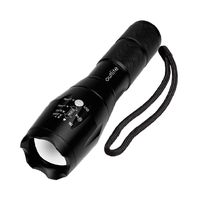 outlite A100 Portable 2000 Lumens Handheld LED Flashlight with Adjustable Focus and 5 Light Modes, Outdoor Water Resistant Flashlights High Lumens, Tactical Flashlight for Camping Hiking Emergency
