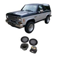 Compatible with Ford Bronco II 1983-1988 Front Dash Factory Replacement Harmony HA-R4 Speakers New