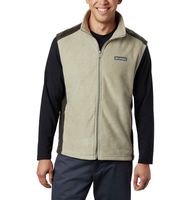 Columbia Men's Tall Size Steens Mountain Full Zip Soft Fleece Vest, Tusk, Buffalo, XLT