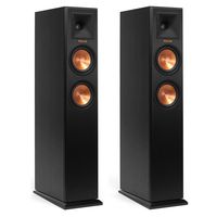 Klipsch RP-250F Reference Premiere Floorstanding Speaker with Dual 5.25 inch Cerametallic Cone Woofers - Pair (Ebony)